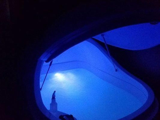 Another picture of the isolation float tank