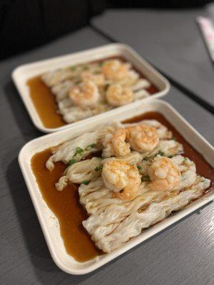 Shrimp rice noodle roll x2