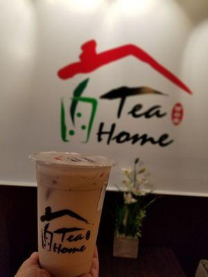 Coconut milk tea...good!