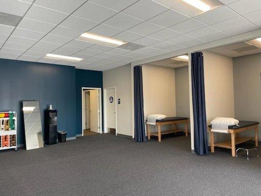 Physical therapy rooms