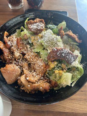 Chicken Caesar salad