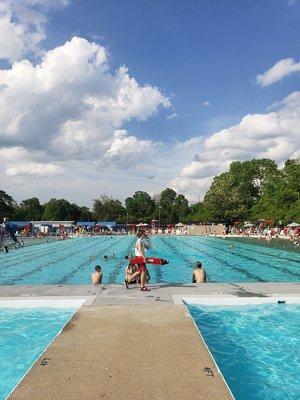 10 Lane 50 meter lap swimming area