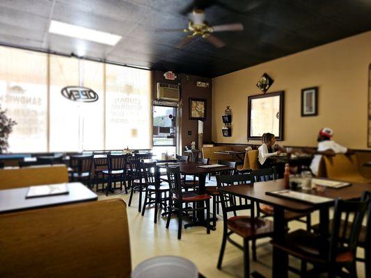 Dining room inside Chicken Time