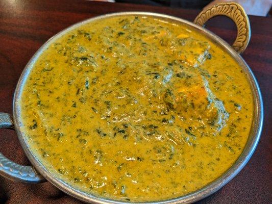 Saag paneer