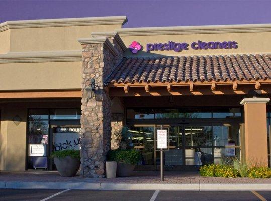 Prestige Cleaners - Grayhawk - Located on the Southeast Corner of Thompson Peak Parkway and Hayden in Scottsdale, Arizona