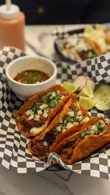 Birria tacos