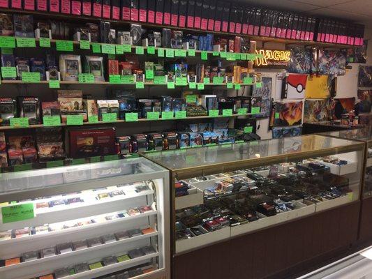 Magic the gathering card section