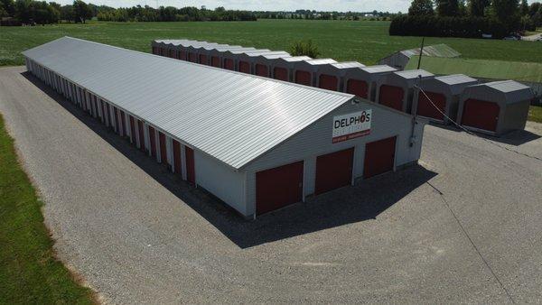 Delphos Self Storage 23104 Lincoln Hwy Facility Aerial View