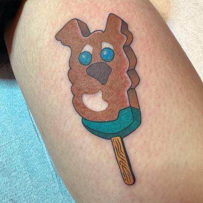 Scooby Doo Tattoo by Kevin Leary