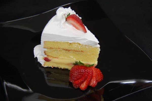 Piece of our amazing strawberry shortcake!