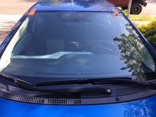 Replacement windshield