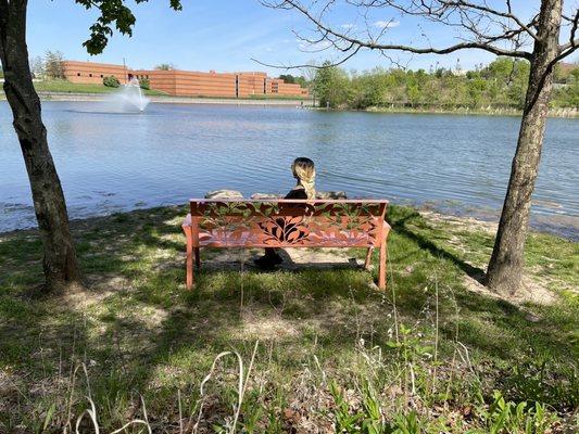 little quiet places to reflect in this park