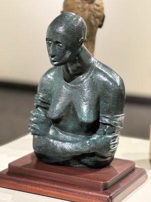 Pensive by Elizabeth Catlett