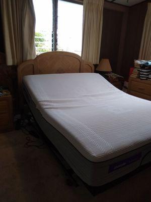 Queen size Purple 2 bed.