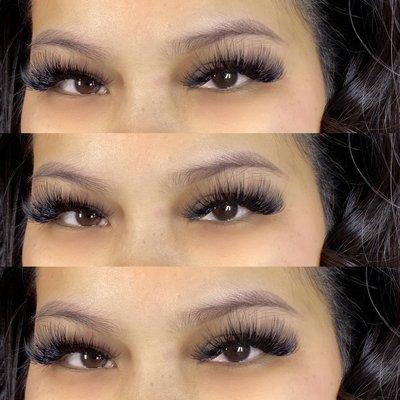 Volume lashes