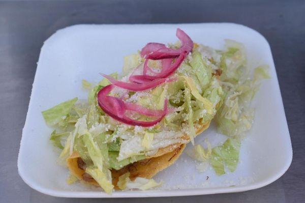 Taco Dorado!
Deep fried tacos... yes really!