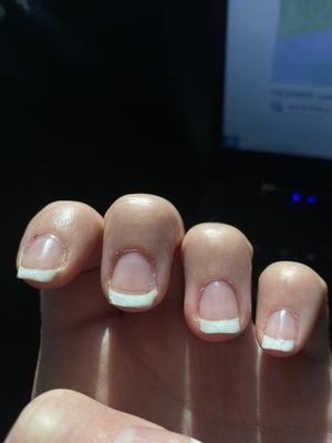 Already chipping $55 gel manicure less then 4 days