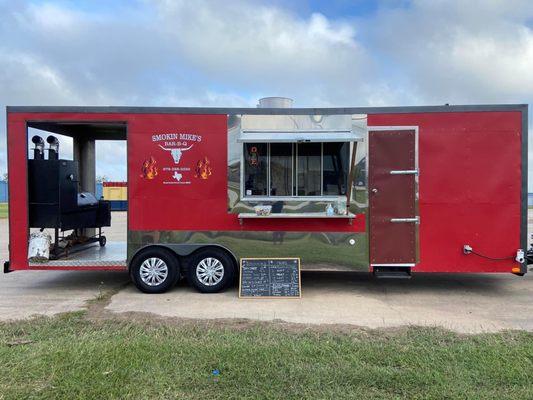 Our food trailer !!