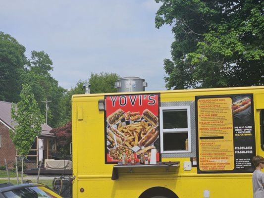 Yovi's food truck @ Big Sewickley Creek Brewery