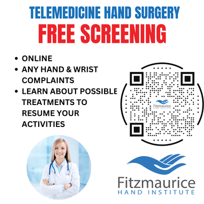 Get Pain-Free Hands Now

 Stop suffering from hand pain.  Get free telemedicine assessment with us to learn about your treatment option