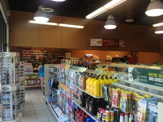 Interior of 7-11