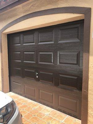 Garage door hurricane proof.