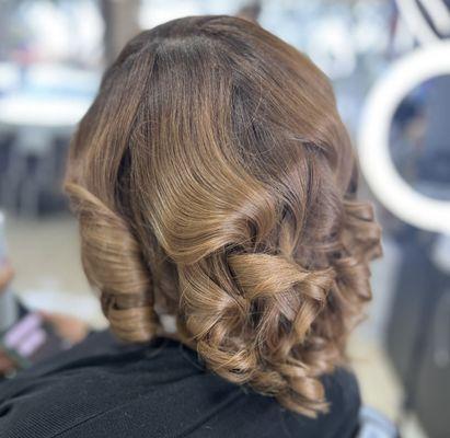 Ombre Color & Curls Book HairbySophia.Booksy.com