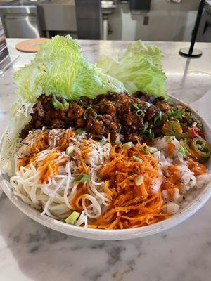 Bulgogi lettuce wraps!!!  OMG!!!