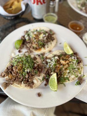 CARNE ASADA TACOS