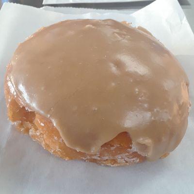 First time I tried a Maple custard filled donut before.  I liked it.