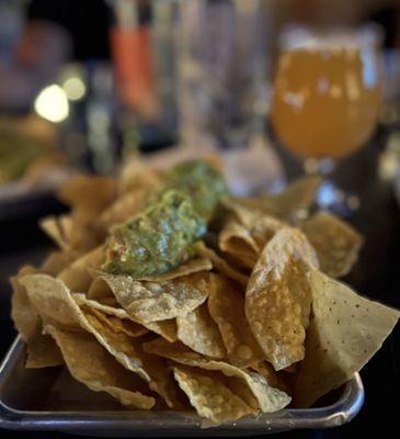 House-made Guacamole Chips (Plant-Based), Hazy IPA