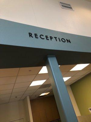 Not sure what to even post because no signs say where to go; there's 3 receptionist windows