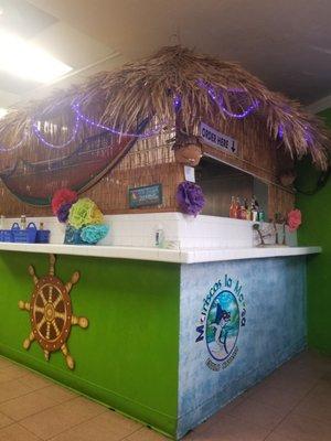 Beachy tiki house