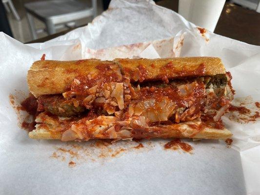 Meatball Sub Sandwich