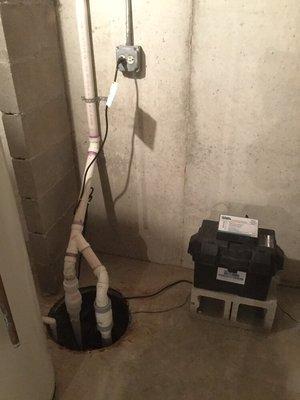 Sump pump replacement