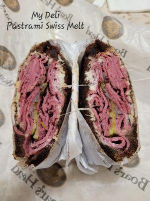 Pastrami and Swiss Melt