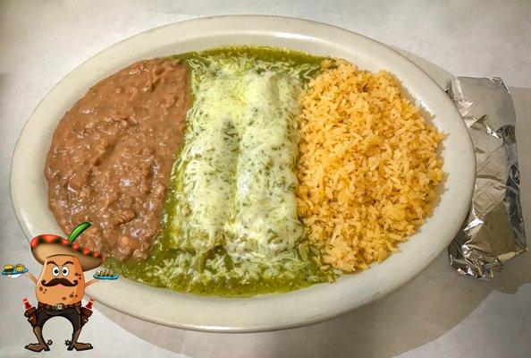 Chicken Enchiladas Verdes