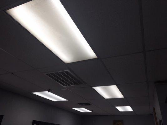 LED Lighting Retrofit.