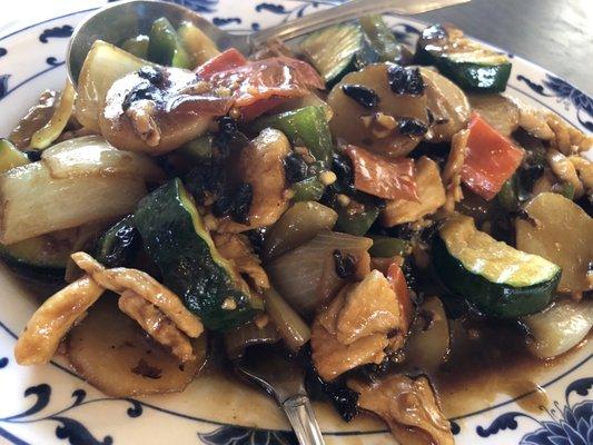 Chicken with Black Bean Sauce