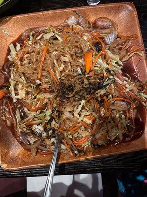 Vegetable yakisoba