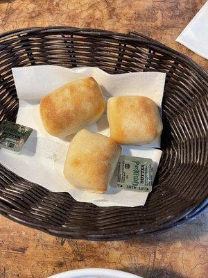 Fresh hot rolls