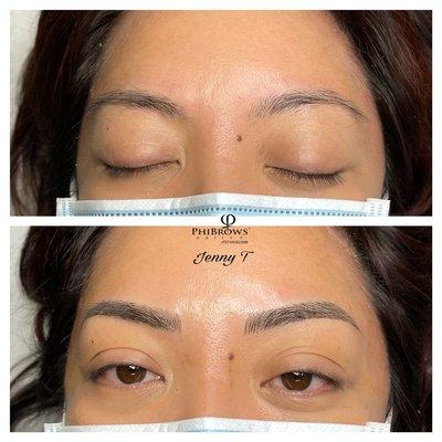 Microblading.