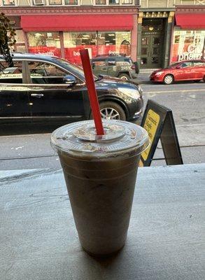 Iced Dirty Chai Latte - very strong!