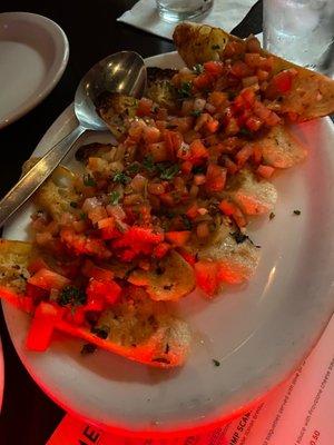 Bruschetta (amazing flavor!)