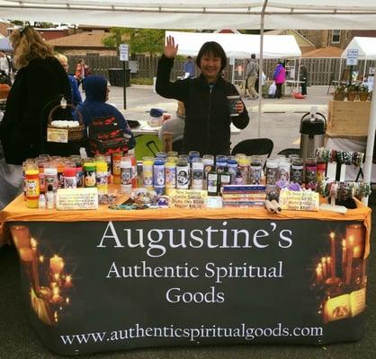 Augustine's getting out at the market