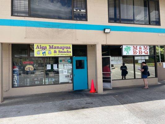 Next door to Aiea Manapua