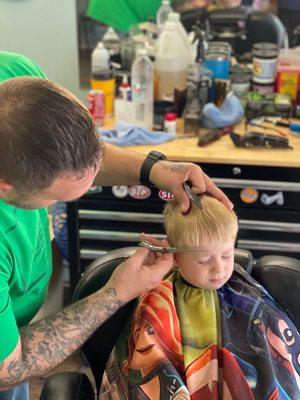 Toddler Haircut