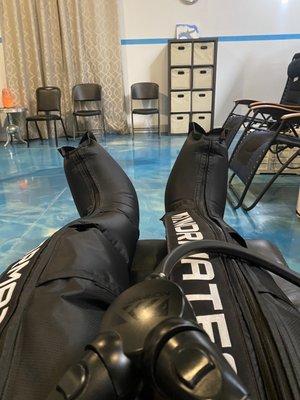 NORMATEC compression.