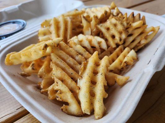 Waffle Fries small