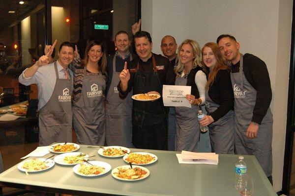 Incredible night with celebrity chef, Mario Rizzotti, and friends from the Chicagoland real estate community!